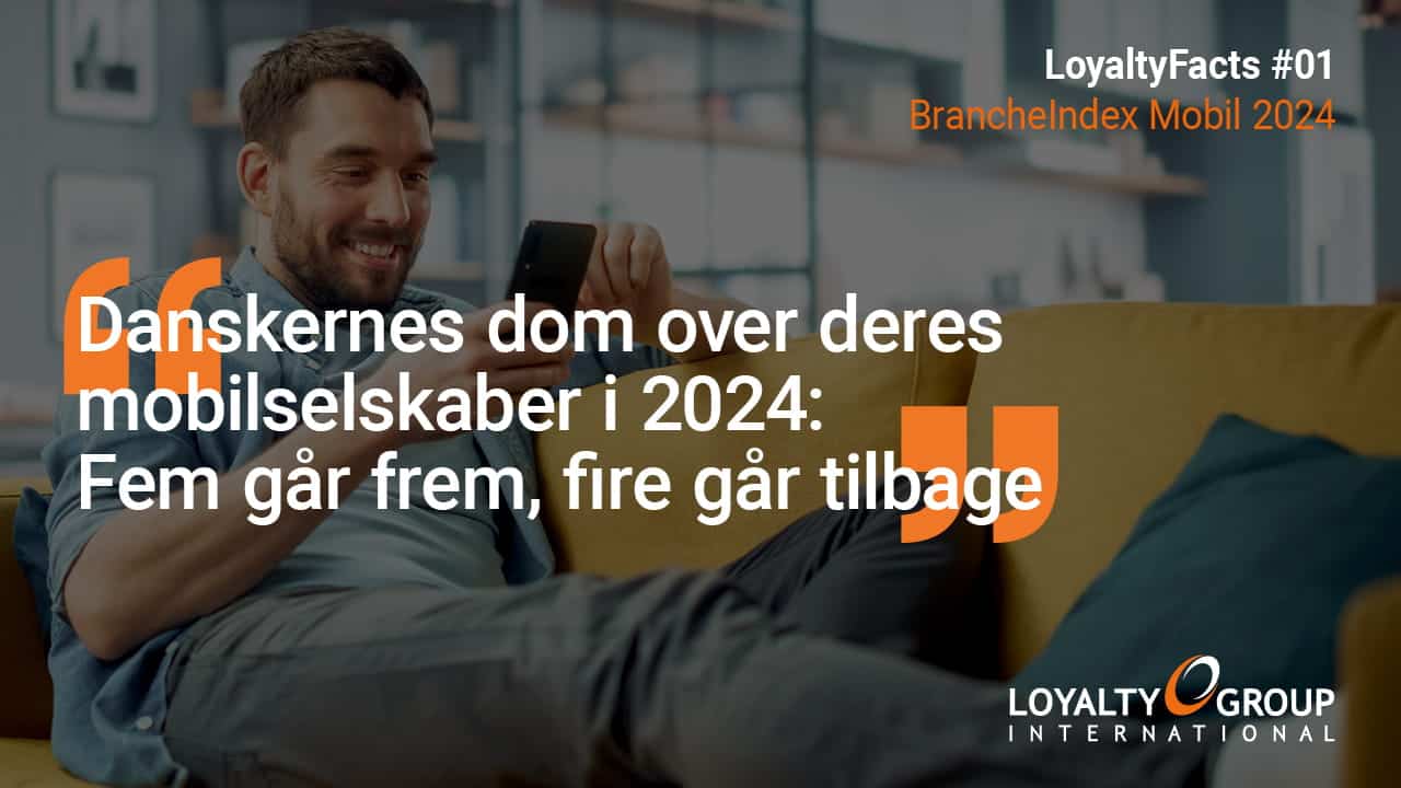 Danskernes dom over deres mobilselskaber i 2024: Frm går frem, fire går tilbage