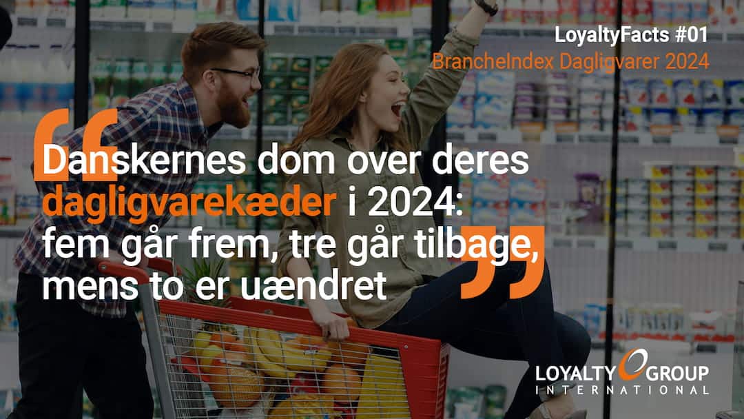 Danskernes dom over deres dagligvarekæder i 2024: fem går frem, tre går tilbage, mens to er uændret 